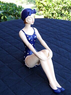 Flapper Sunning Bathing Beauty